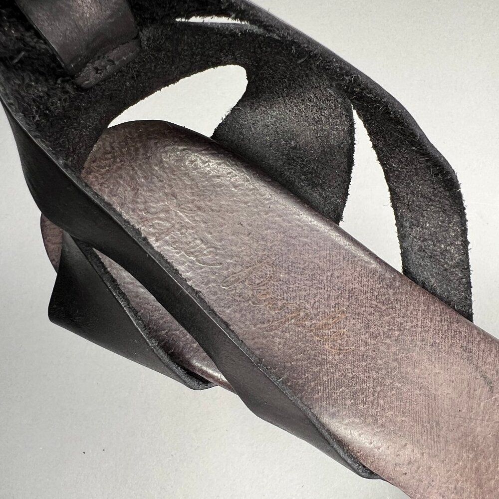 Free People Black and Brown Heeled Sandals - Picture 9 of 13